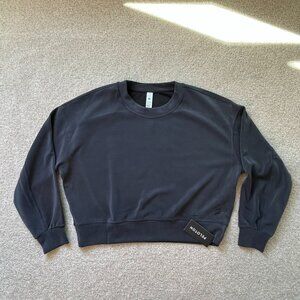 NWT Peloton x Lululemon Perfectly Oversized Crop Crew Softstreme - 6